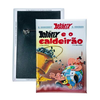 Badge © 13 - Astérix E O Caldeirão - Comic Cover - Portuguese - A#293