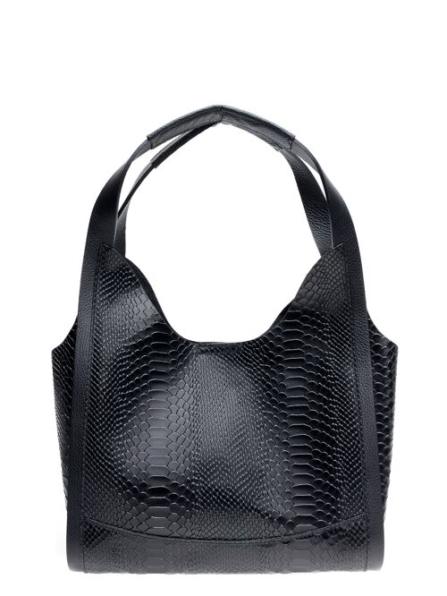 Mangotti_Top Handle Bag_NERO 8119