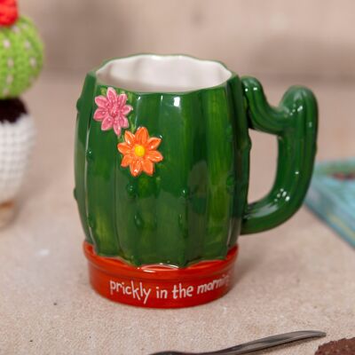 Cactus Gift Mug - Prickly in the Morning