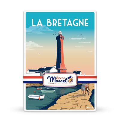 Scatola di metallo "Faro di Bretagna" - Sacré Marcel