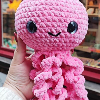 Amigurumi Rose La Pieuvre Couleur Pink