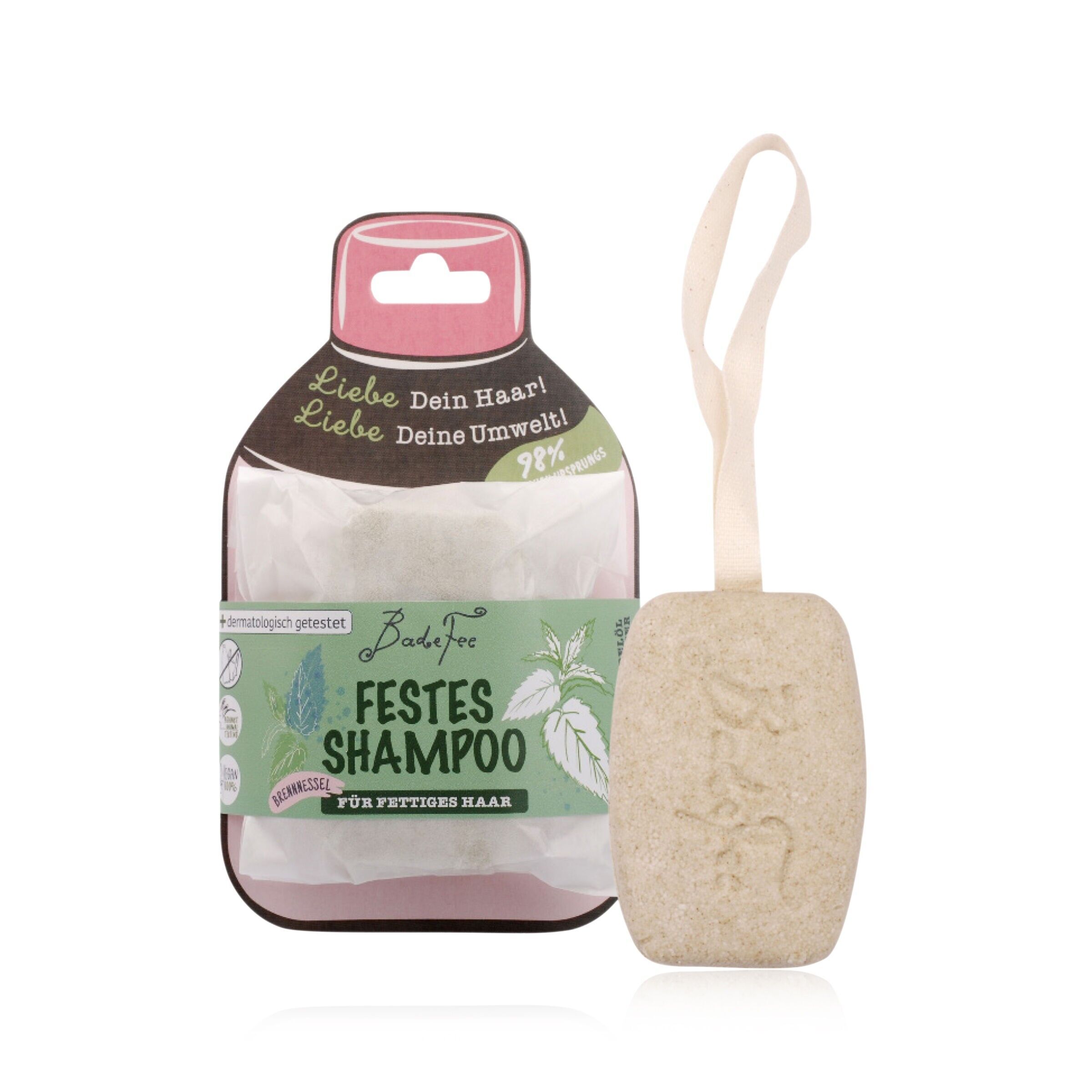 Solid Shampoo - Oily Hair - Hair Care with Nettle