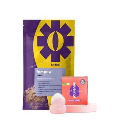 Detox and Period | fempow® CLEANSE + nevernot Soft Tampons