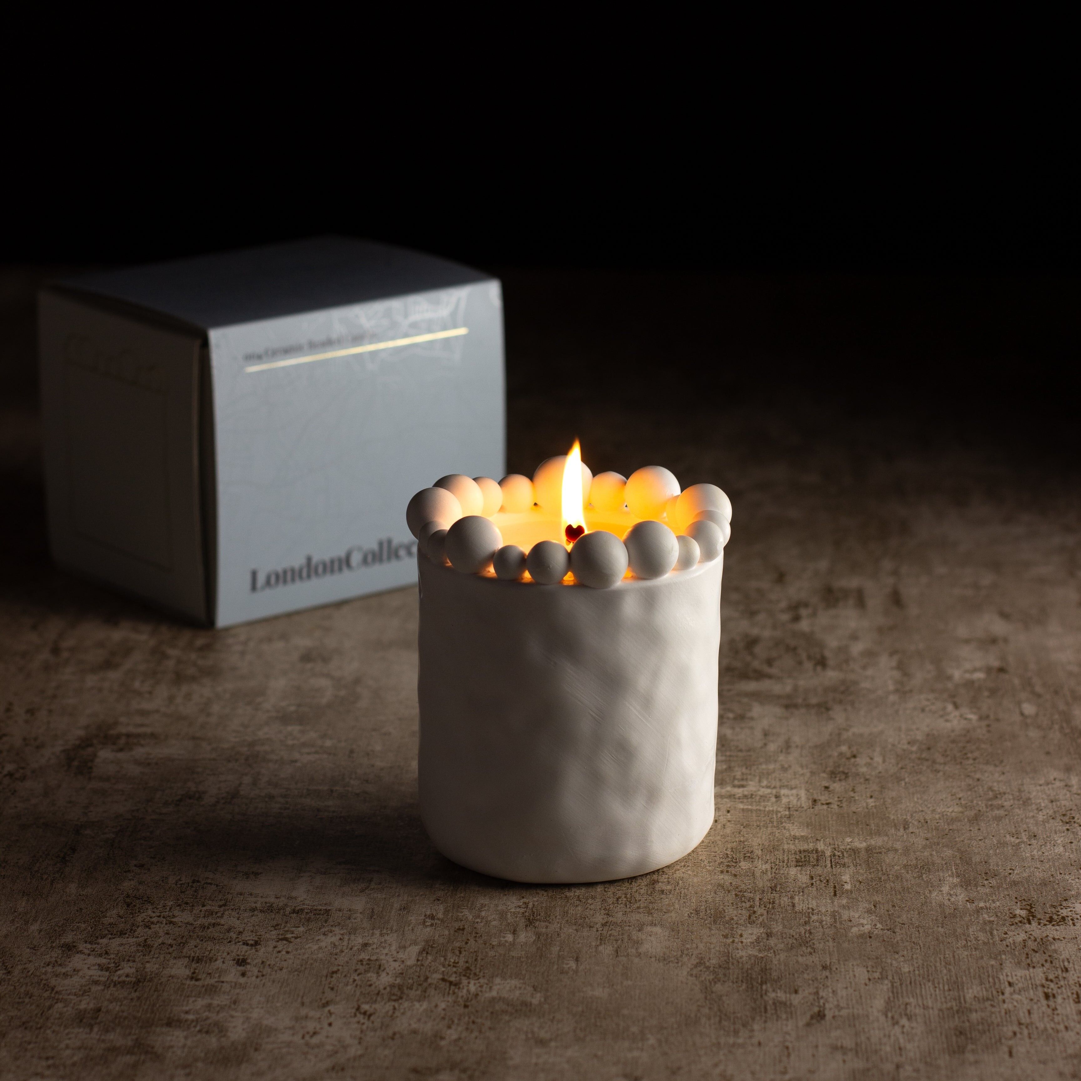 Candela con perline London Collective - Fico e Neroli