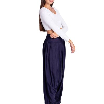 Pantaloni Harem blu
