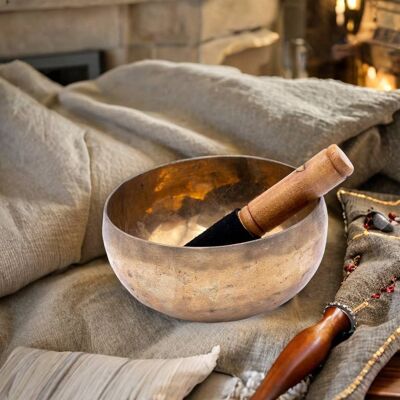 Ciotola per meditazione fatta a mano - Tibet