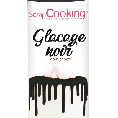 Glaçage noir prêt à l'emploi - goût choco 130G