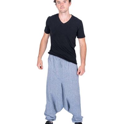 Pantaloni harem grigi