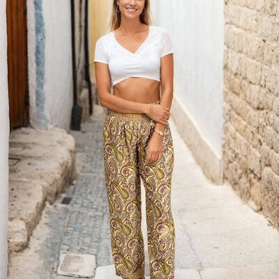 Pantalon Recto Paisley - KM0305C