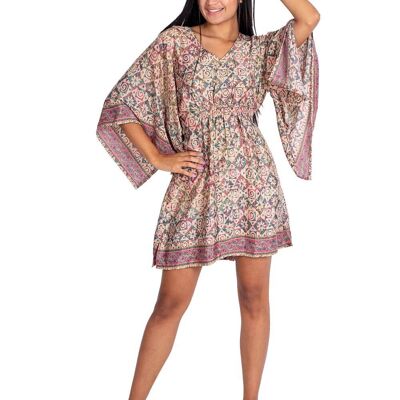 Wide Sleeves Dress