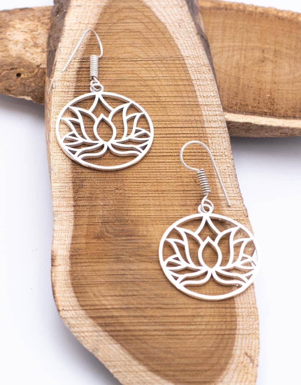 Orecchini Fiore di Loto