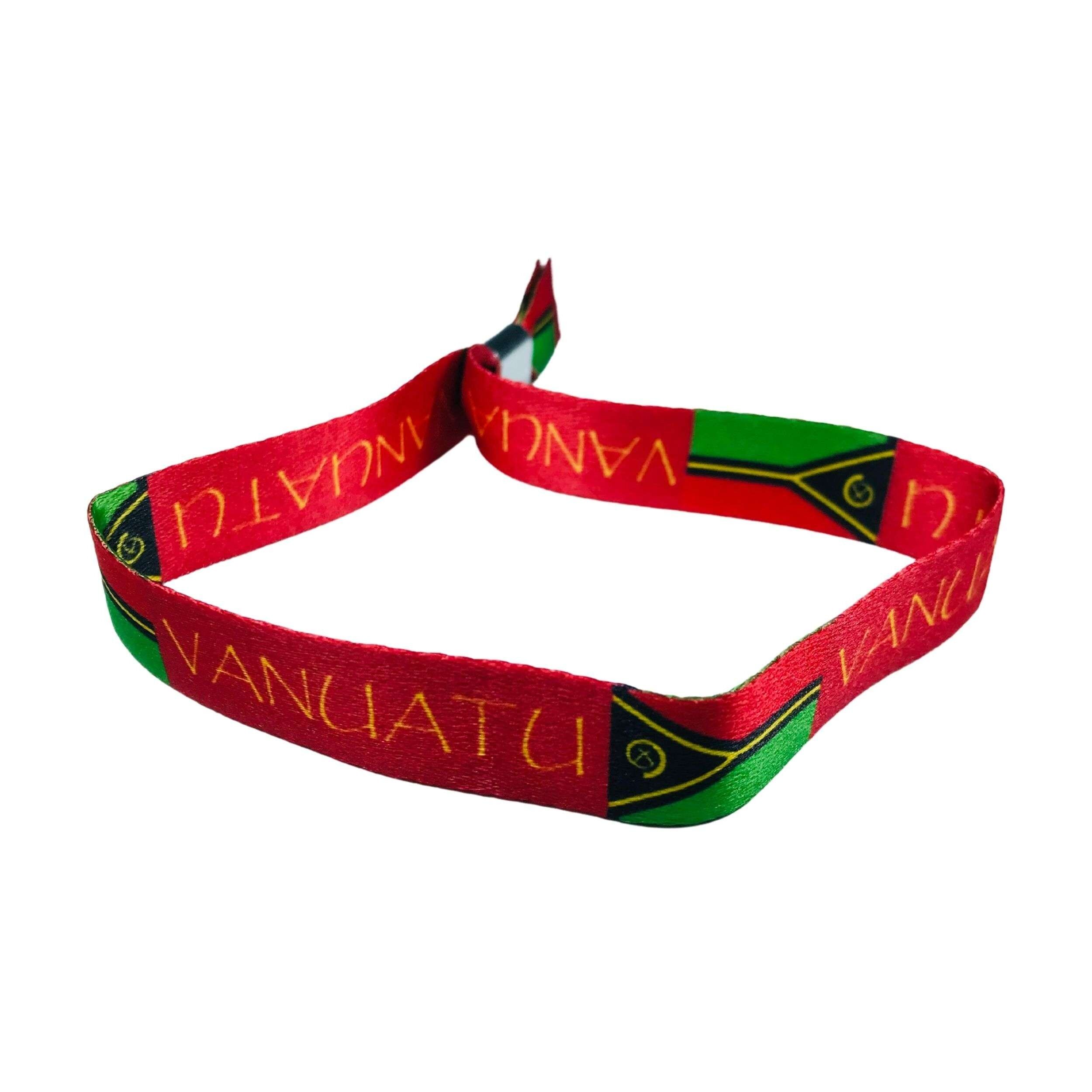 Pulsera - Bandera de Vanuatu - P1153