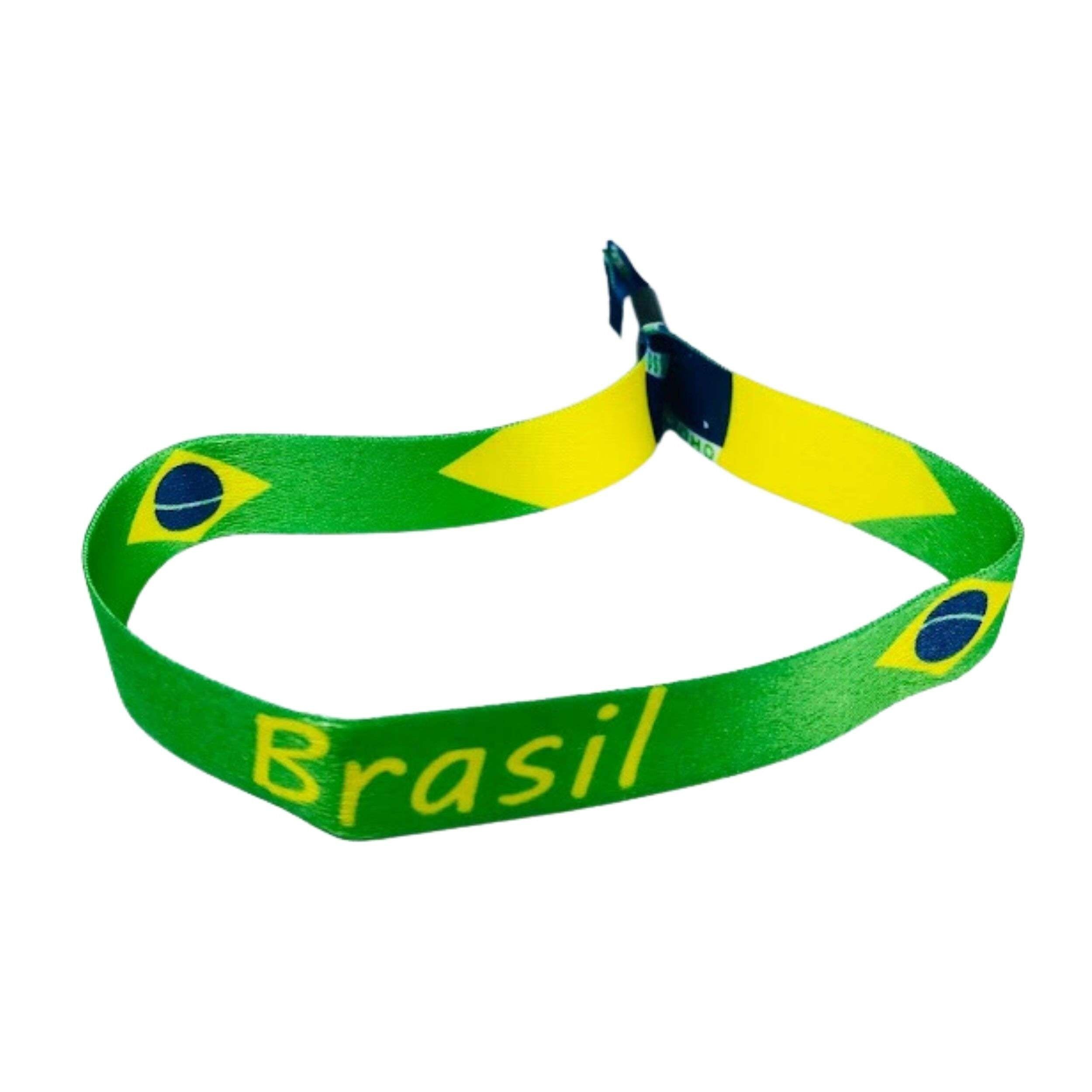 Pulsera - Bandera de Brasil - P1068