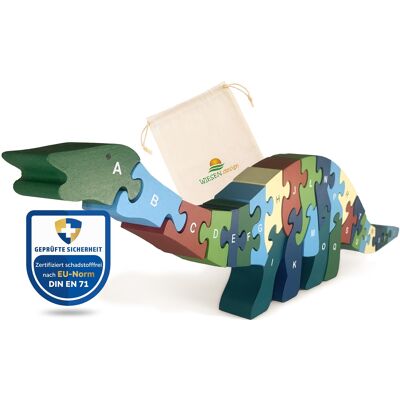 Letter puzzle DINO