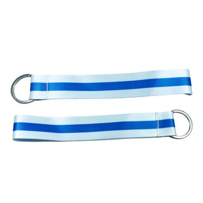 Fabric Keychain - Flag of Galicia - Spain - K056