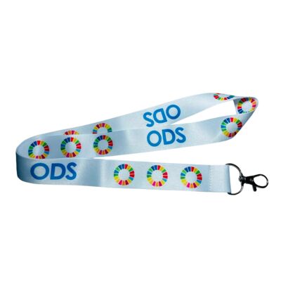 Lanyard – Neck Strap - SDG Sustainable Development SDG Version 4 - L013