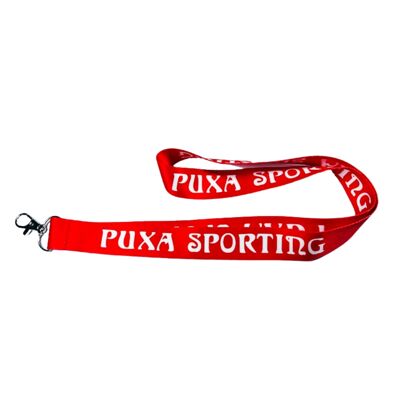Lanyard – Neck Strap - Puxa Real Sporting de Gijón - Asturias - L051