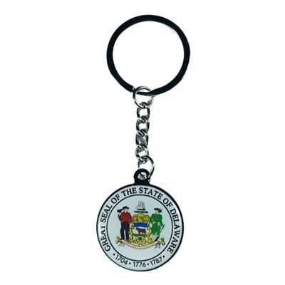 Llavero Metal - Escudo Estado delaware - USA