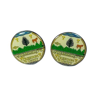 Gemelli - Stemma dello Stato del Vermont - USA