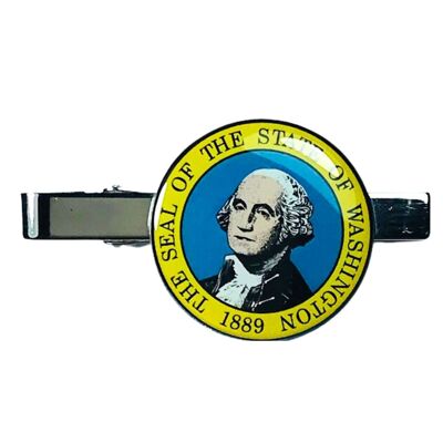 Pisacorbatas Washington - Escudo Estado - USA