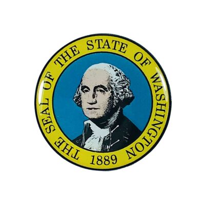 Pin - Escudo Estado Washington - USA