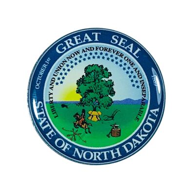 Pin - Escudo Estado North Dakota - USA