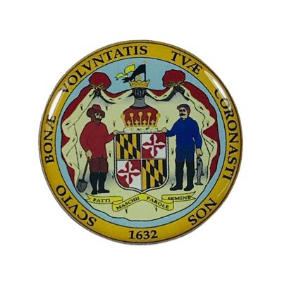 Pin - Escudo Estado Maryland - USA