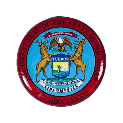 Pin - Escudo Estado Michigan - USA