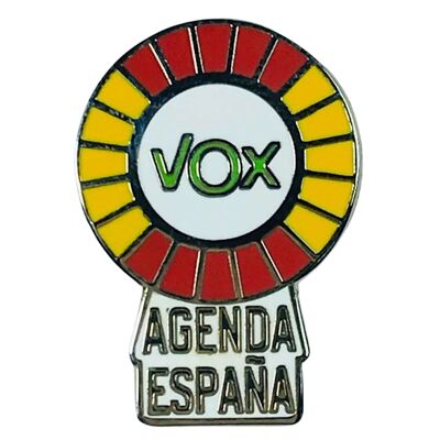 Pin Vox Agenda España 2030 (2)