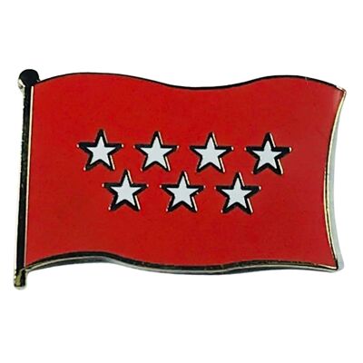 Pin - Bandera de Comunidad de Madrid - España