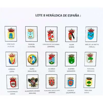 Spille - Lotto Nº8 Scudi araldici Spagna