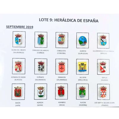 Spille - Lotto Nº9 Scudi araldici Spagna