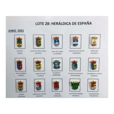 Spille - Lotto Nº28 Scudi araldici Spagna