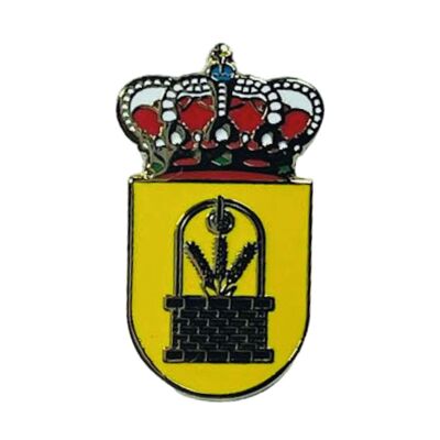 Spilla - Stemma di Pozoantiguo - Zamora - Spagna