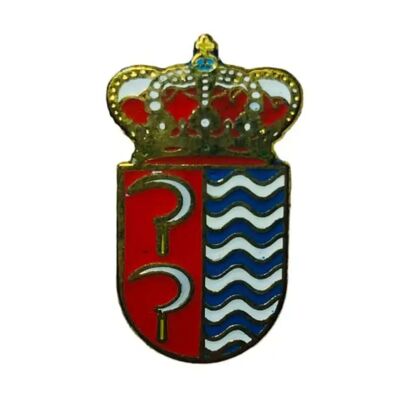 Spilla - Stemma di Las Rozas de Valdearroyo - Cantabria - Spagna