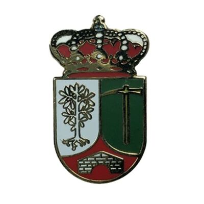 Spilla - Stemma di Villaescusa - Cantabria - Spagna