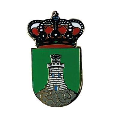 Spilla - Stemma Castrejon de La Peña - Palencia - Spagna
