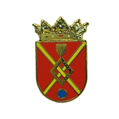 Spilla - Stemma di Villar de Los Navarros - Saragozza - Spagna