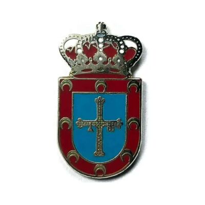 Épingle - Blason de la Mairie d'Allande - Asturies - Espagne
