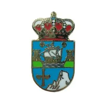 Épingle - Armoiries de la municipalité de Peñamellera Alta - Asturies - Espagne