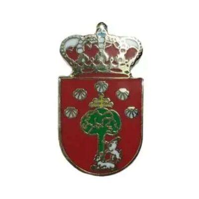 Épingle - Armoiries de la Commune de Santo Adriano - Asturies - Espagne
