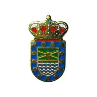 Pin - Coat of Arms of Arosa Island - Pontevedra - Spain