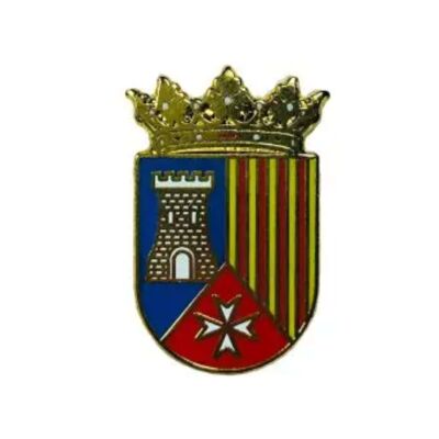 Pin - Villastar Shield - Teruel - Spain
