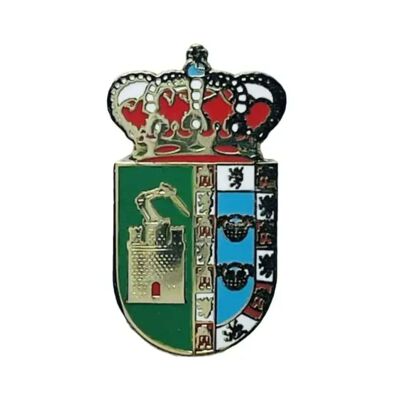Pin - Coat of Arms of Puebla de Guzmán - Huelva - Spain