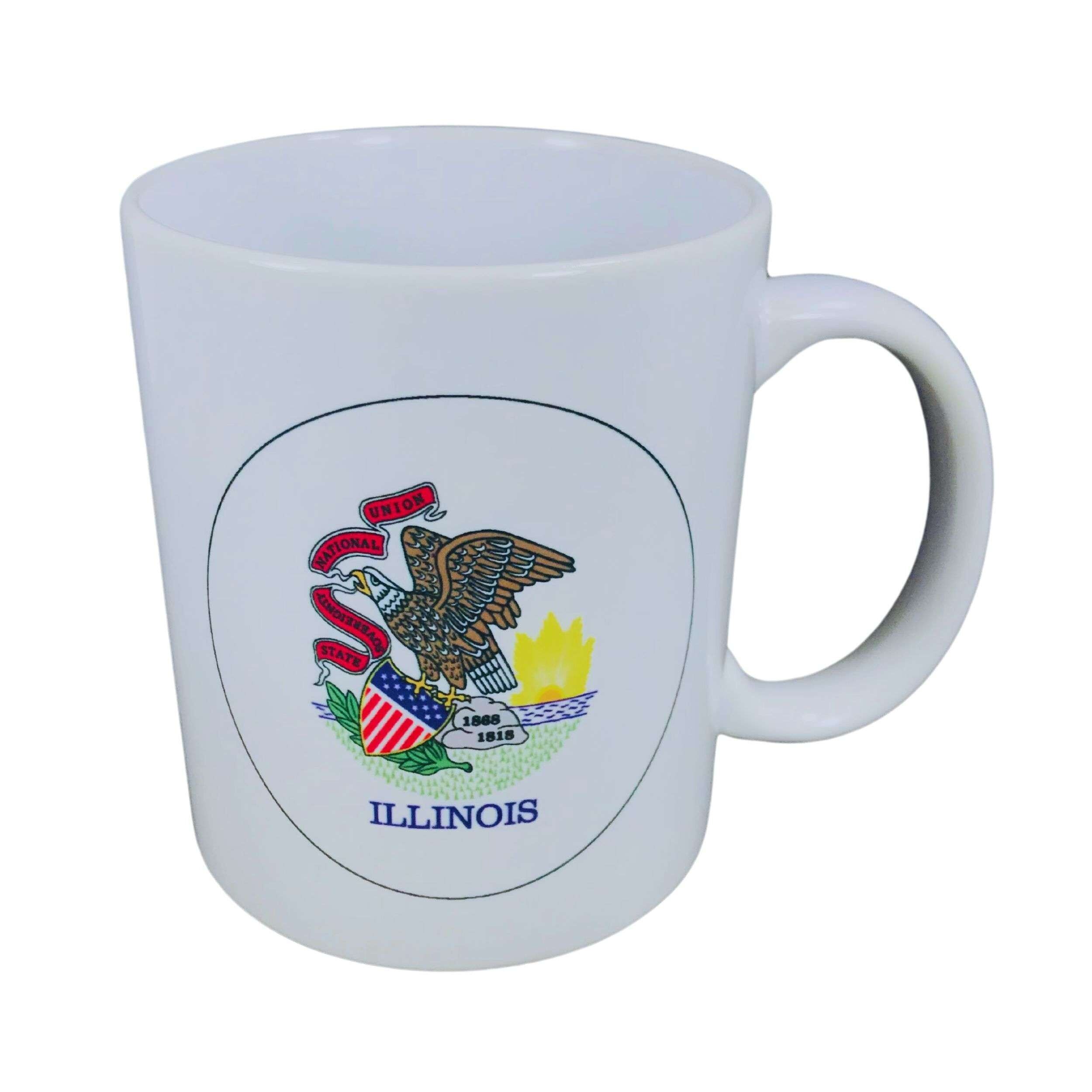 Tasse - Illinois Staatsflagge - USA