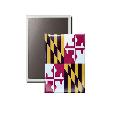 Vertical Magnet - Maryland State Flag - USA