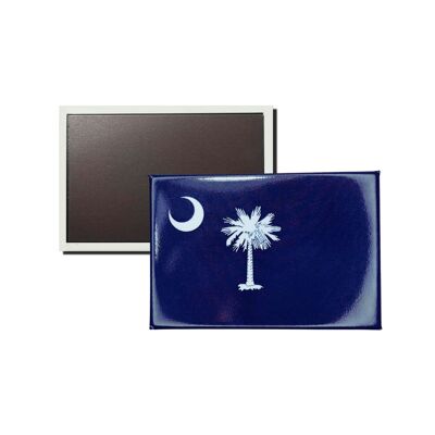 Horizontal Magnet - South Carolina State Flag - USA