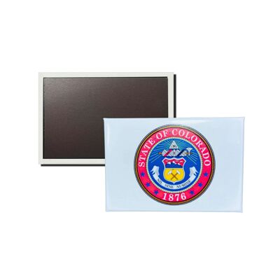 Magnete orizzontale - Scudo dello Stato del Colorado - USA