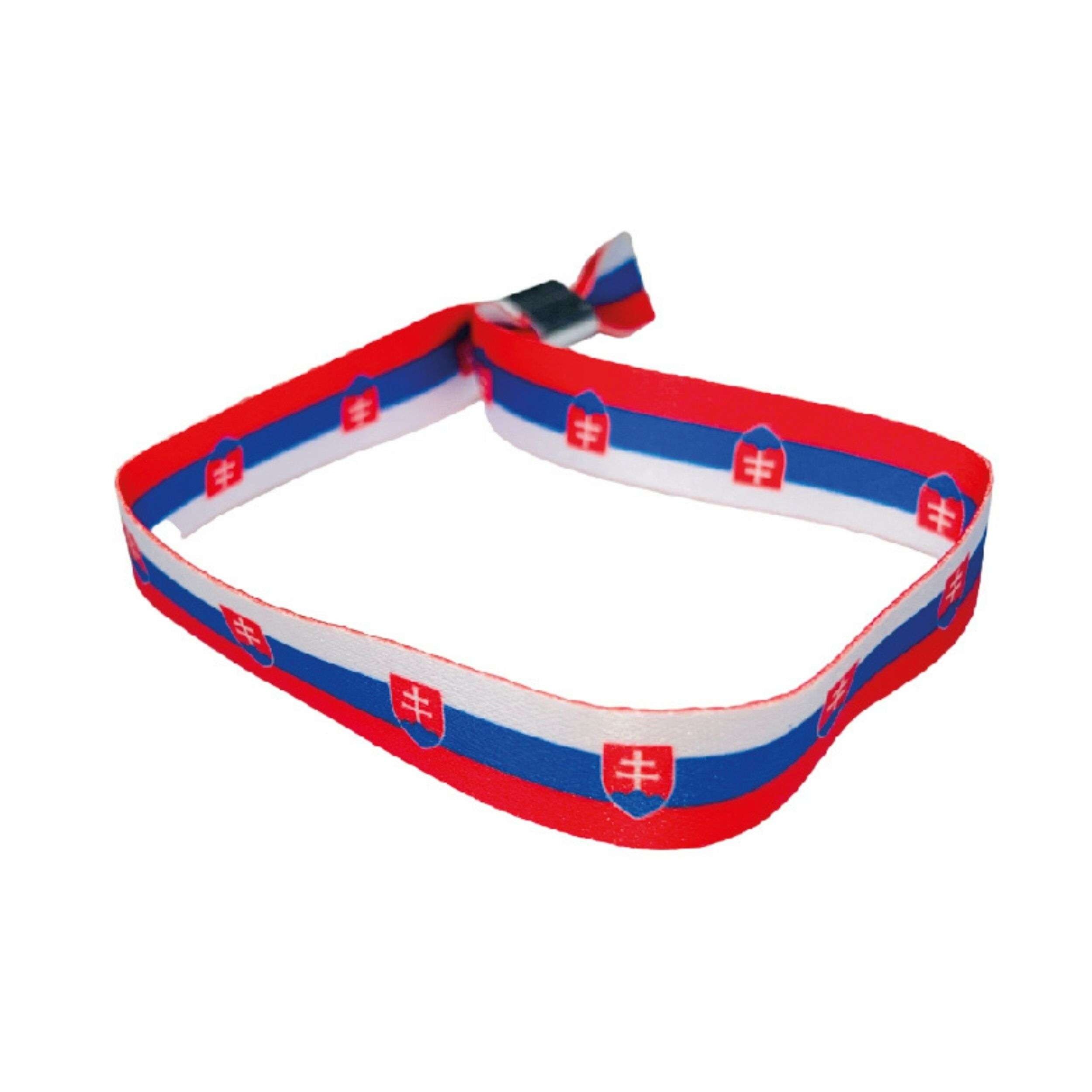 Armband - Flagge der Slowakei - P1052