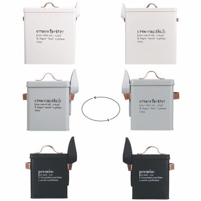 Ensemble de 3 contenants avec pelle, Victionary Love Pet